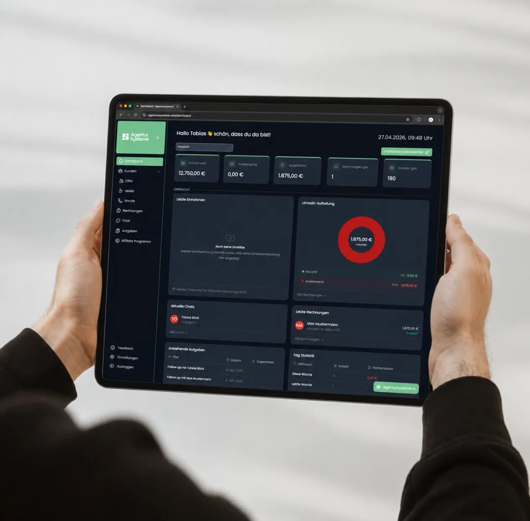 Agentursysteme – All-in-One Plattform