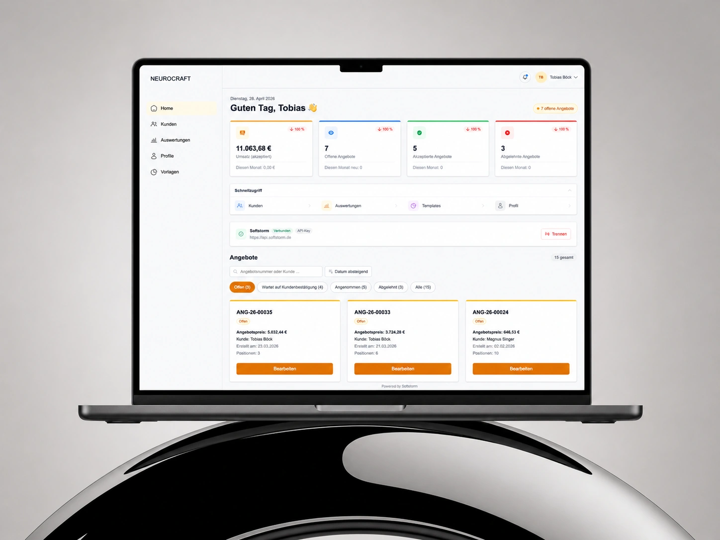 KI generierte Angebotserstellung und Kalkulation für Handwerksbetriebe